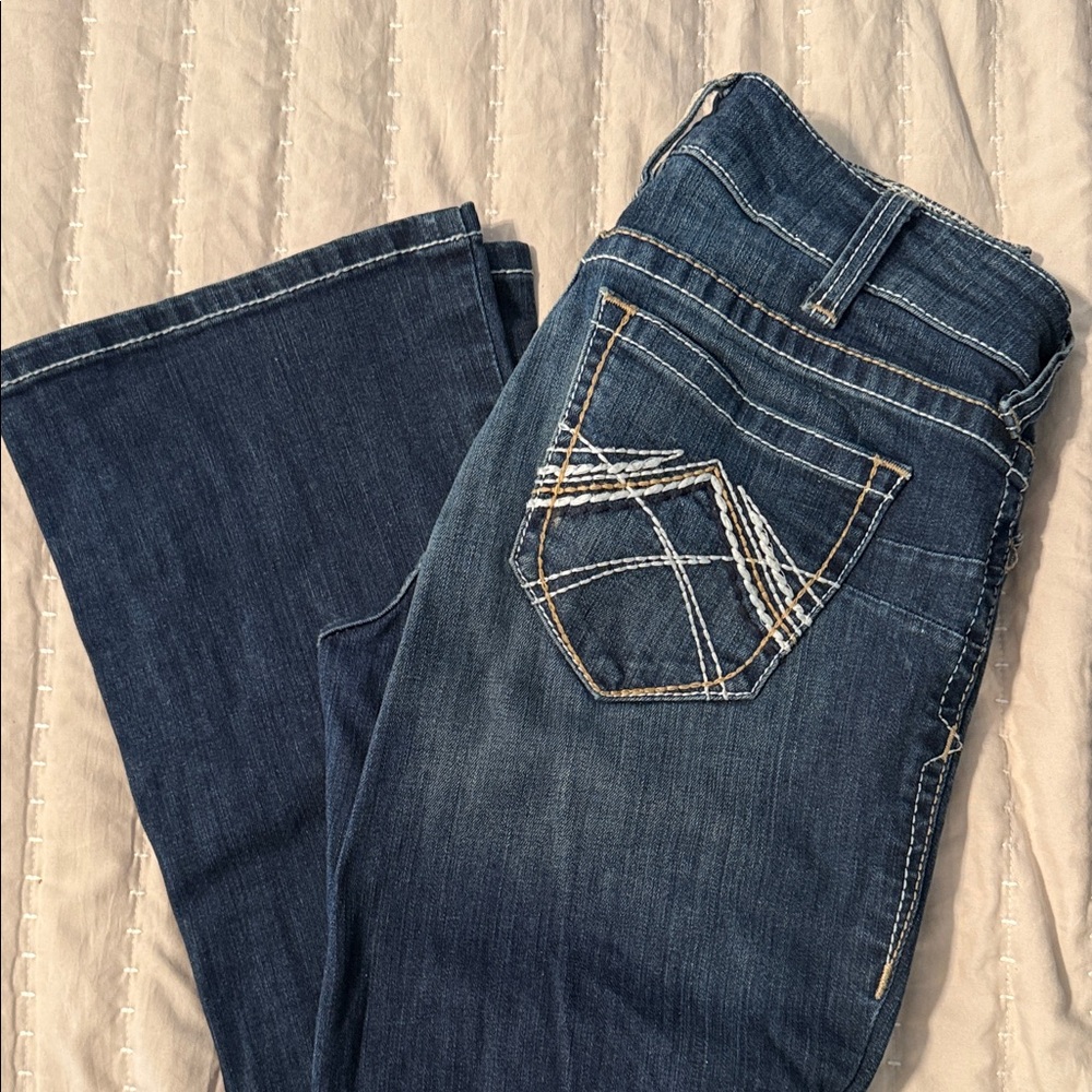 Ariat Women's Dark Blue Boot Cut Jeans